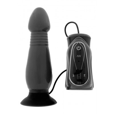 FALLO ANALE VIBRANTE \"THRUSTING BUTT PLUG\" - 17 CM