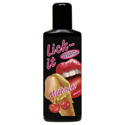 LUBRIFICANTE AROMA CILIEGIA "LICK-IT" - 100 ML