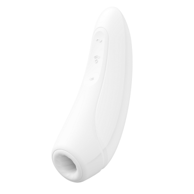 STIMOLATORE CLITORIDE - SATISFYER CURVY 1+ - WHITE